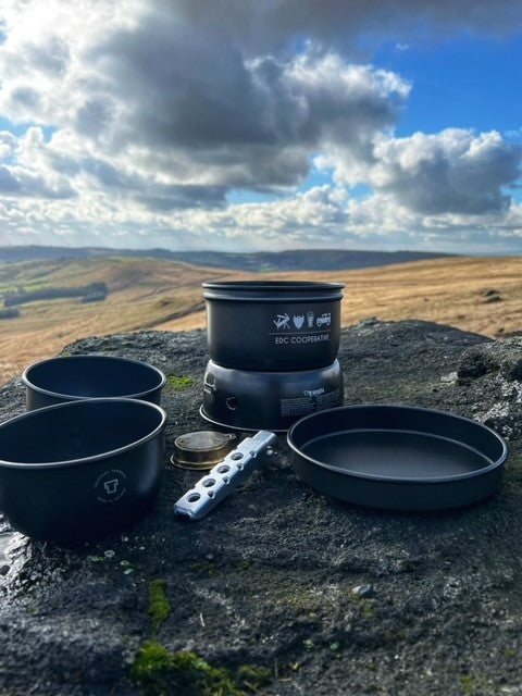 EDCCooperative X Trangia, limited edition black version