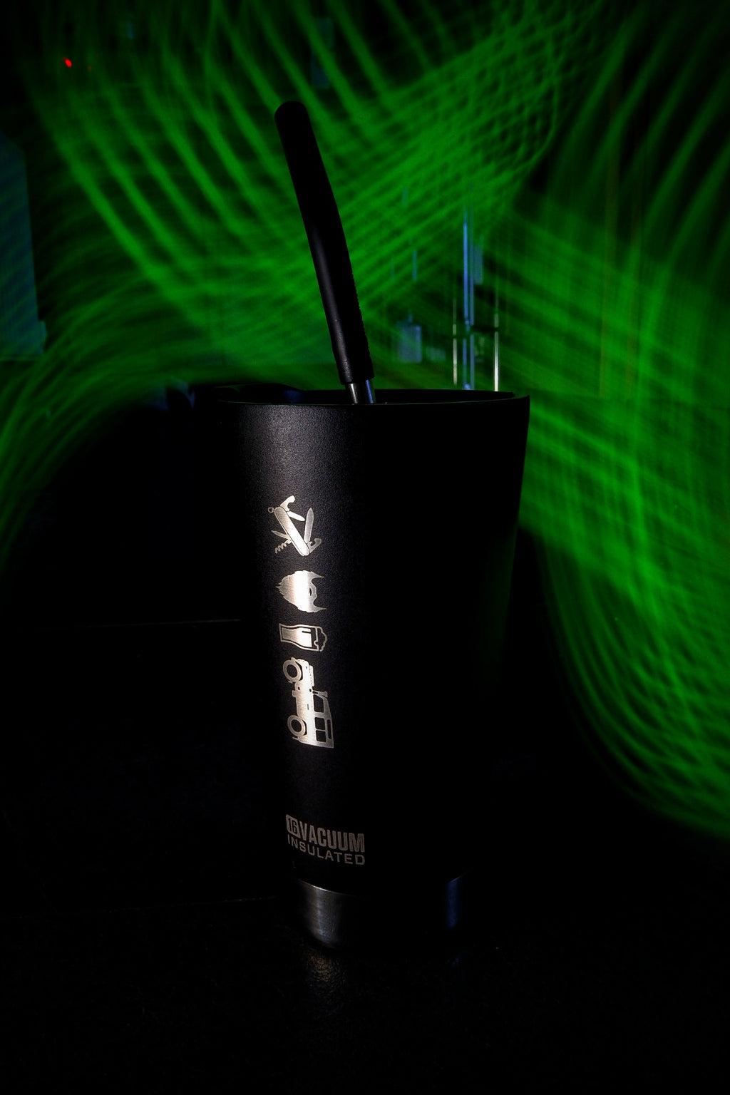 COOP Klean Kanteen Vacuum Insulated Tumbler 16oz / 473ml with Press Fit Cap with Straw