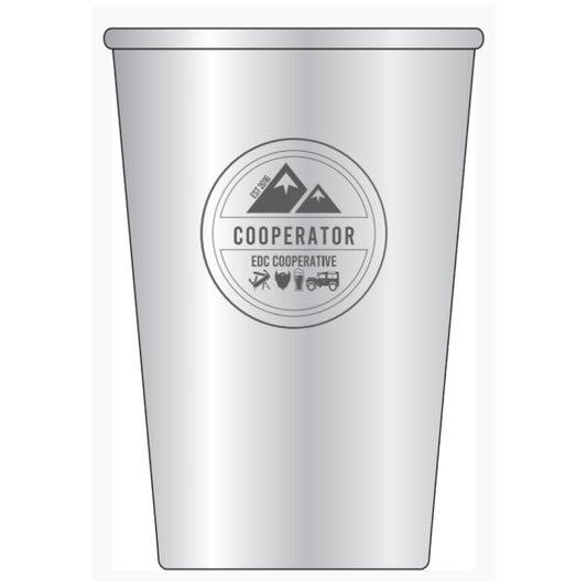 Cooperator X KleanKanteen Steel Pint (US) Cup - 10oz