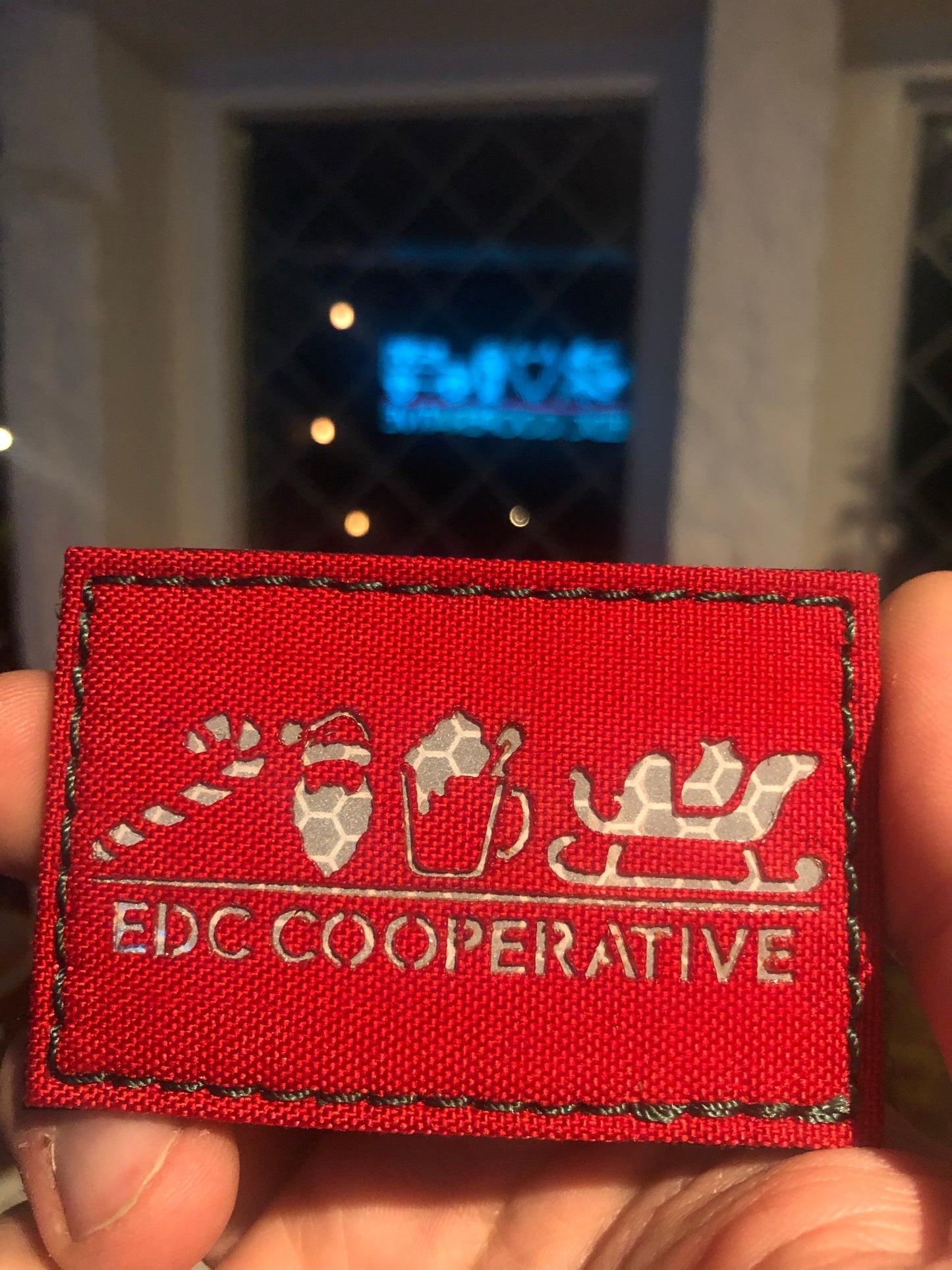 EDC Cooperative Christmas Patch