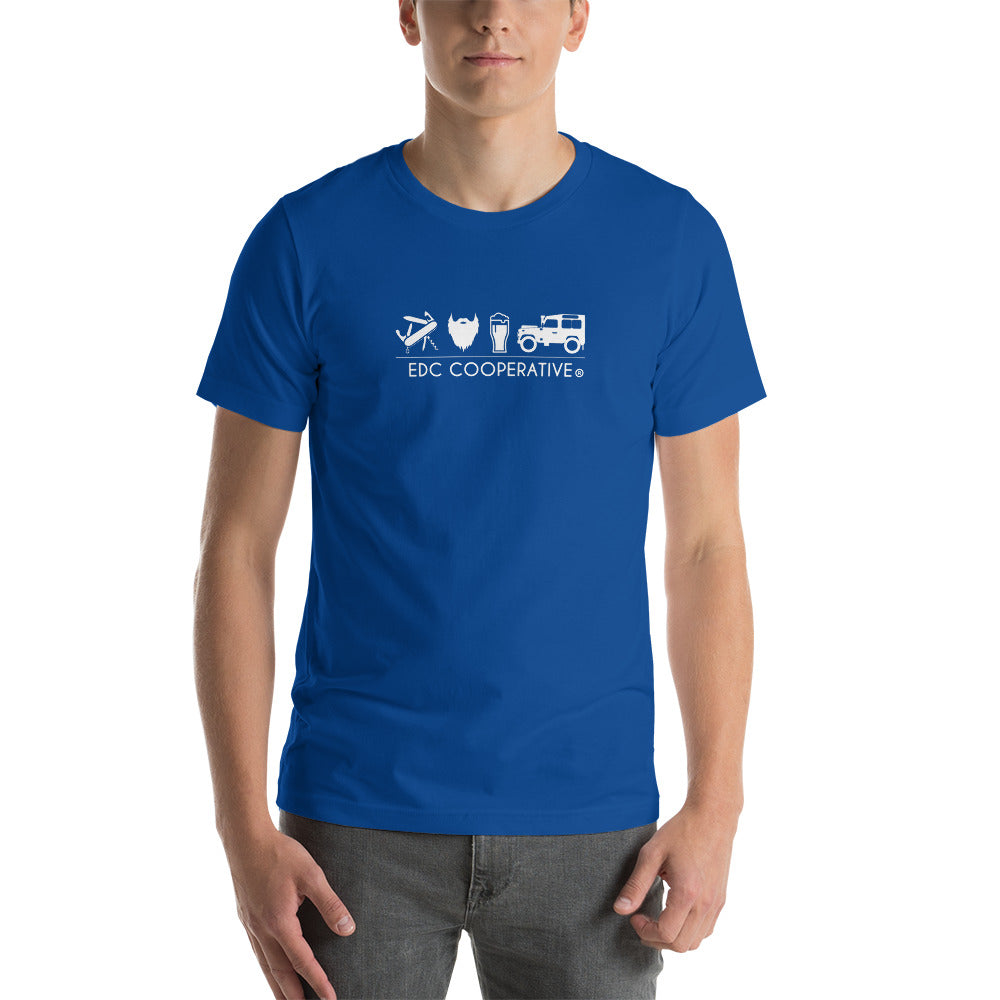 EDCCOOPERATIVE LOGO Short-Sleeve Unisex T-Shirt