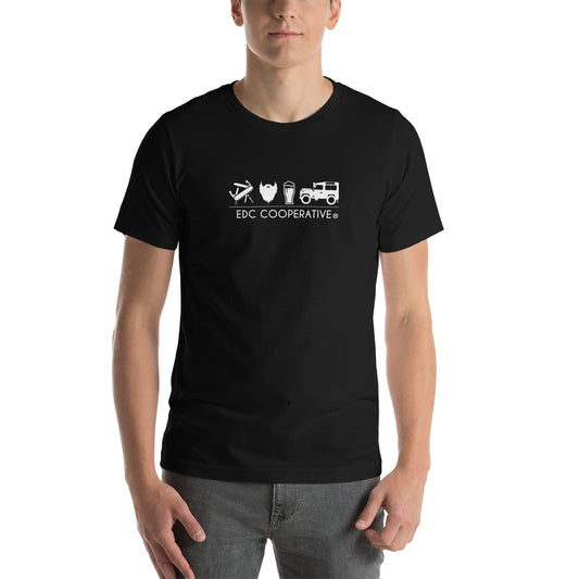 EDCCOOPERATIVE LOGO Short-Sleeve Unisex T-Shirt