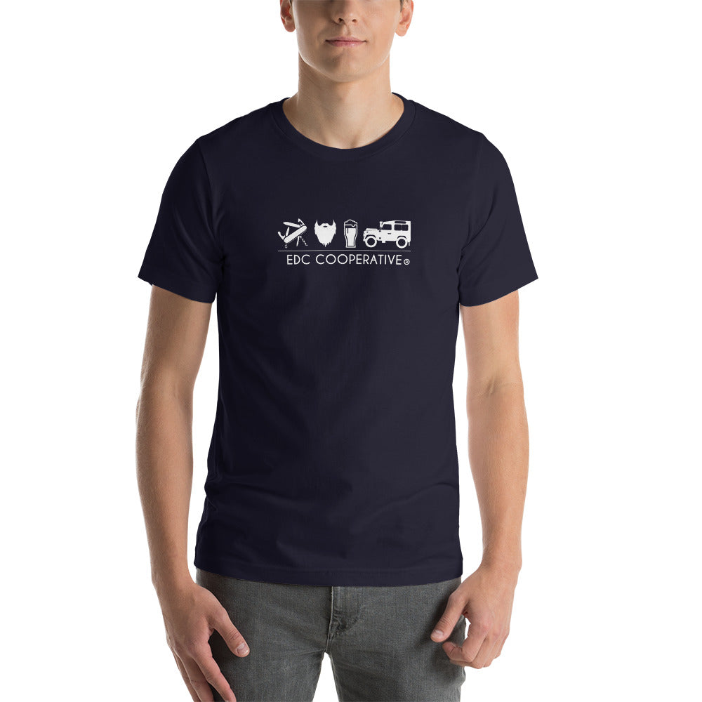 EDCCOOPERATIVE LOGO Short-Sleeve Unisex T-Shirt